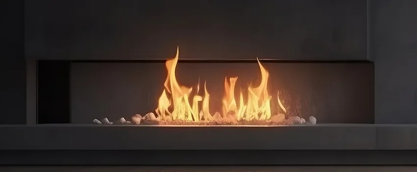 B-Vent Gas Fireplace Installation in Gautier, MS