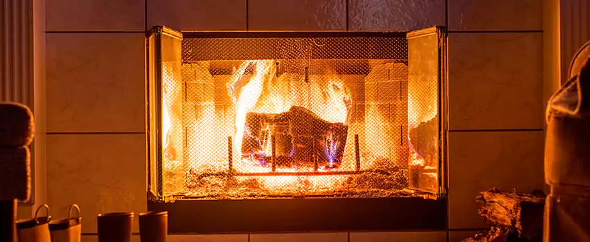 Mendota Hearth Landscape Fireplace Installation in Gautier, Mississippi