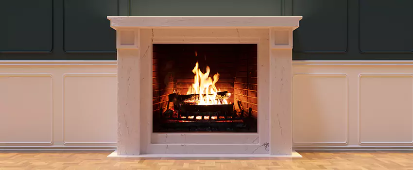 Open Flame Wood-Burning Fireplace Installation Services in Gautier, Mississippi