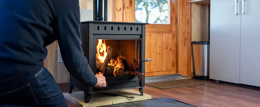 Open Hearth Wood Fireplace Installation in Gautier, MS