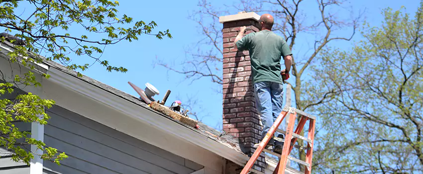 Vinyl and PVC Chimney Flashing Installation in Gautier, MS