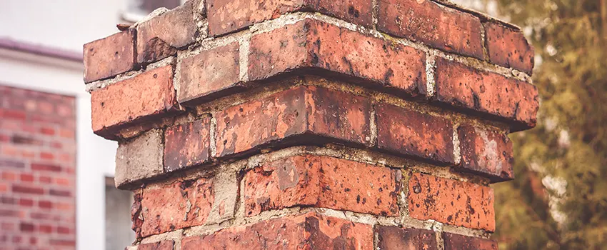 Cracked Chimney Bricks Repair Cost in Gautier, Mississippi